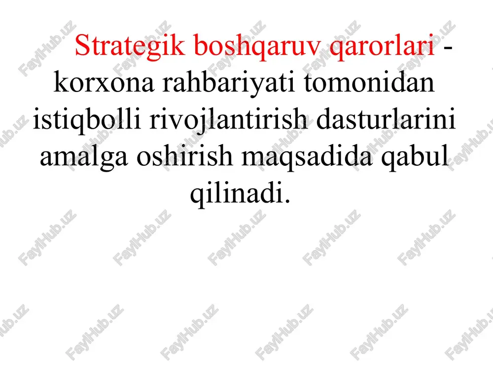 himcha foyda tarkibiga qimmatli qog‘ozlar kursining vaqtga qarab ijobiy o‘zgarishi yoki ijobiy valyuta tafovuti kiritiladi. investitsiya loyihasi aniq, puxta o‘ylangan g‘oyaga, maqsadga ega bo‘lgan (shu jumladan kapital qurilish ham), uni amalga oshirish uchun investitsiya qo‘yilishini talab qiladigan xarajat dasturidir. investitsiya loyihalarini amalga oshirishning ikkita sharti mavjud: 1-loyihaga ma’lum miqdorda mablag‘lar sarflash zaruriyati, 2-mablag‘larni sarflash va qoplash (foyda olish) o‘rtasida muayyan vaqt mavjudligi. relevantli daromad va xarajatlar haqiqiy olingan daromad va qilingan xarajatlar bo‘lmay, ular kelajakda kutilayotgan daromad va xarajatlar hisoblanib, boshqaruv qarorlari ta ’sirida o'zgaradi. ularni tan olishning ikkita mezoni mavjud: - agar daromad va xarajatlarning kelgusi boshqaruv qarorlari ta’sirida o'zgarishi ko'zda tutilsa, ular relevantli deyiladi; - daromad va xarajatlarning miqdori boshqaruv qarorlari ta’sirida o'zgarsa, ya’ni ko'p variantlilik vujudga kelsa, ular relevantli deyiladi. muqobil (alternativ) xarajatlar muqobil xarajatlar - bu foydalanilmagan imkoniyatlarga qilingan sarf xarajatlardir. ular bir harakatni tanlash boshqa harakatning vujudga kelishini istisno qiladigan paytdagi boy berilgan foydani bildiradi. …