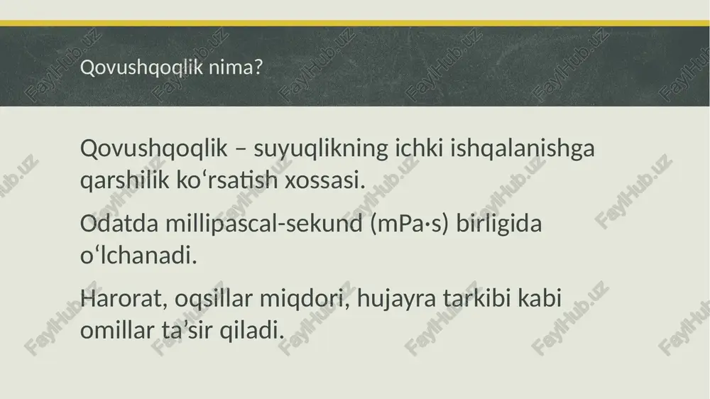 biologik suyuqliklarning qovushqoqligi - Page 3