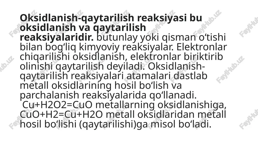 oksidlanish-qaytarilish reaksiyalari - Page 3