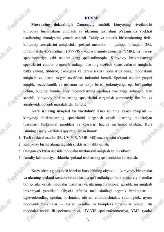 bilimga ega bo‘lish tahliliy laboratoriyalarda yuqori aniqlikdagi natijalarni olish, yangi moddalarni sintez qilish va ularni o‘rganishda muhim ahamiyatga ega. yangi texnologiyalar va zamonaviy spektral uskunalarning joriy etilishi esa ushbu sohaning yanada rivojlanishiga xizmat qiladi. i-bob yordamchi va alohida olingan so‘zlarni o‘rganishning alohida ahamiyati. 1.1. yordamchi so‘zlarning grammatika va sintaksisdagi o‘rni. yordamchi so‘zlar grammatika va sintaksisda muhim rol o‘ynaydi, chunki ular gap tuzilishining aniqligi va o‘zaro bog‘lanishini ta'minlaydi. yordamchi so‘zlar tilning semantik va sintaktik tuzilishini yaxshilash, gapda izchillik va aniq ma'no yaratish uchun ishlatiladi. ularning grammatik funktsiyasi tilni boshqarish, qo‘llanilayotgan fe'l yoki ot bilan aloqani o‘rnatish va gapning mohiyatini aniqlashga qaratilgan. yordamchi so‘zlar o‘zining tarkibidagi ma'no yoki ifodaning to‘liq anglanishiga yordam beradi. shunday qilib, ular grammatik jihatdan gapning ma'nosini o‘zgartirish va yangilash imkonini beradi. yordamchi so‘zlarning birinchi turiga, masalan, fe'l yordamchilari kiradi. fe'l yordamchilari asosiy fe'ldan mustaqil bo‘lib, o‘z-o‘zidan ma'no bermaydi, lekin asosiy fe'lga qo‘shilib, uning zamonini, holatini yoki holatiga oid …