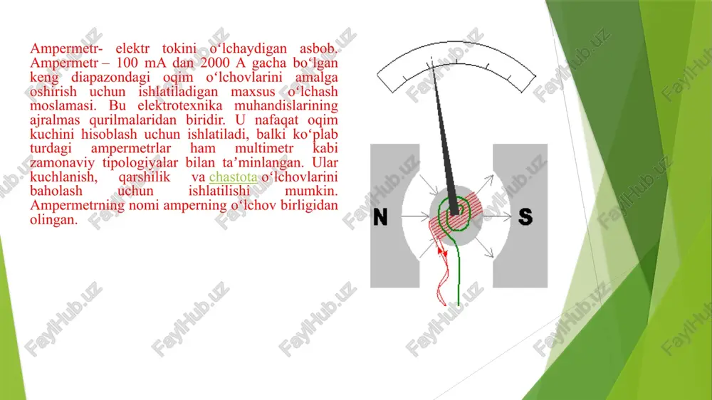 ampermetr va multimetr yordamida tok kuchini aniqlash - Page 3
