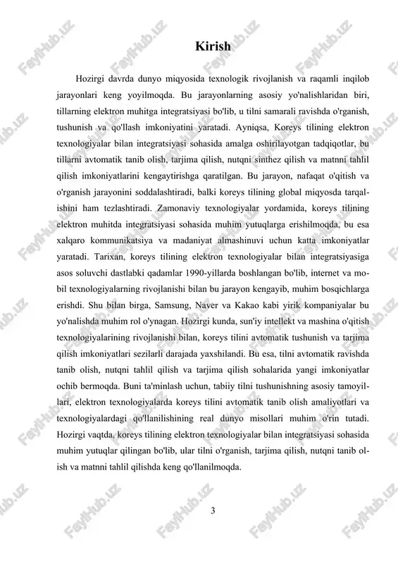asosida, til modellari va kontekstual tushunishni rivojlantiradi. bu yondashuv, tilni avtomatik ravishda to'g'ri tushunish va tarjima qilishda sezilarli yutuqlarga olib kelmoqda. masalan, transformer arxitekturasi asosidagi modellar, masofadan turib, tilning kontekstini chuqurroq anglash imkoniyatini yaratmoqda. bu tamoyil, koreys tilining murakkab grammatik va semantik strukturalarini tushunishda yordam berib, tilni raqamli muhitga yaxshiroq moslashtirishga xizmat qiladi. uchinchi tamoyil, kontekstual tushunishni rivojlantirish uchun kontekst asosida tahlil qilish va ma'lumotlarni model qilishdir. koreys tilida, ayniqsa, dialektlar, aksentlar va kontekstga bog'liq ma'nolar ko'pincha nutq va yozma matnlarda farq qilishi mumkin. bu tamoyil, tilning kontekstual qirralarini to'g'ri anglash uchun zarur bo'lib, bu orqali kompyuterlar tildagi noaniqliklarni aniqlash va to'g'ri tarjima qilish imkoniyatiga ega bo'ladi. kontekstual model, masalan, so'zlarning muhitdagi joylashuvi va ma'nosiga asoslanib, to'g'ri tarjima yoki tushunishni ta'minlaydi. bu tamoyil, koreys tilining murakkab va boy kontekstual strukturalarini tushunishda muhim ahamiyatga ega. bundan tashqari, tilning murakkabliklarini yengish uchun statistik va mashina o'qitish asosidagi yondashuvlar, keng qamrovli ma'lumotlar bazasi …