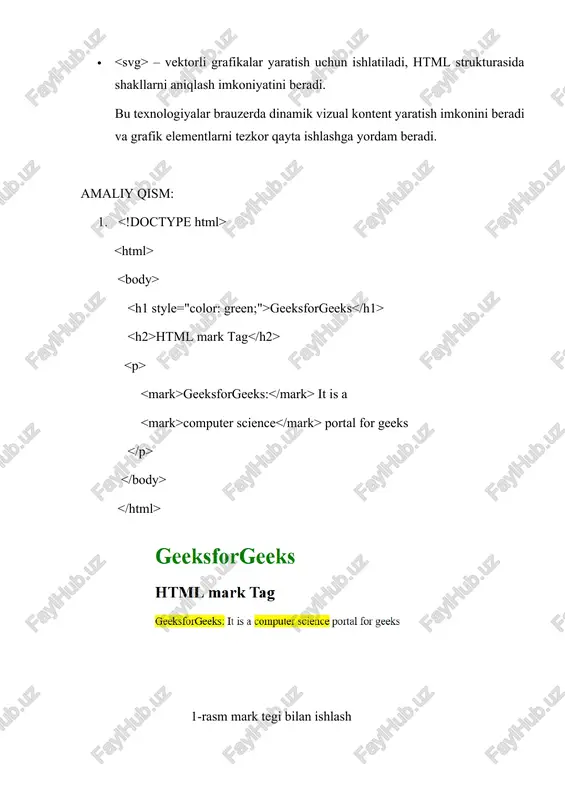 html5 da yangi teglar - Page 3
