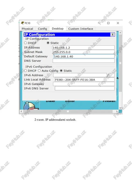 telnet va ssh protokollarini o’rganish - Page 3
