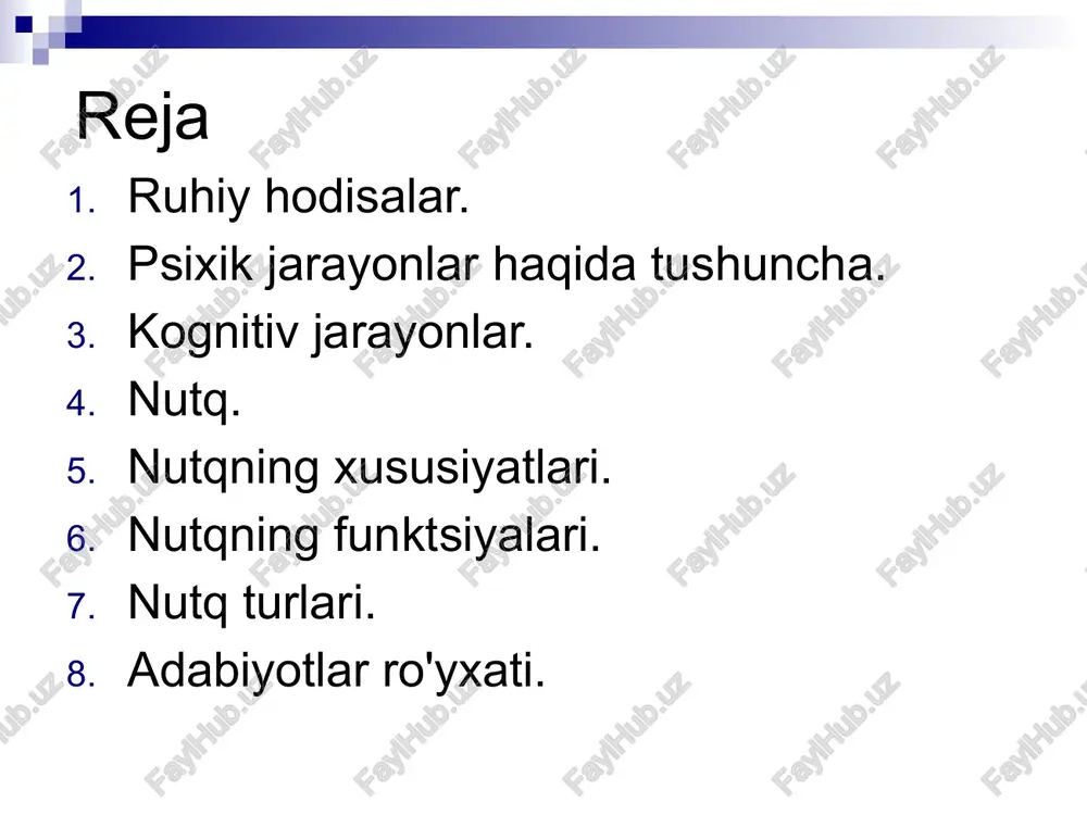 psixik jarayonlarni shakllanishida tilning ahamiyati - Page 3