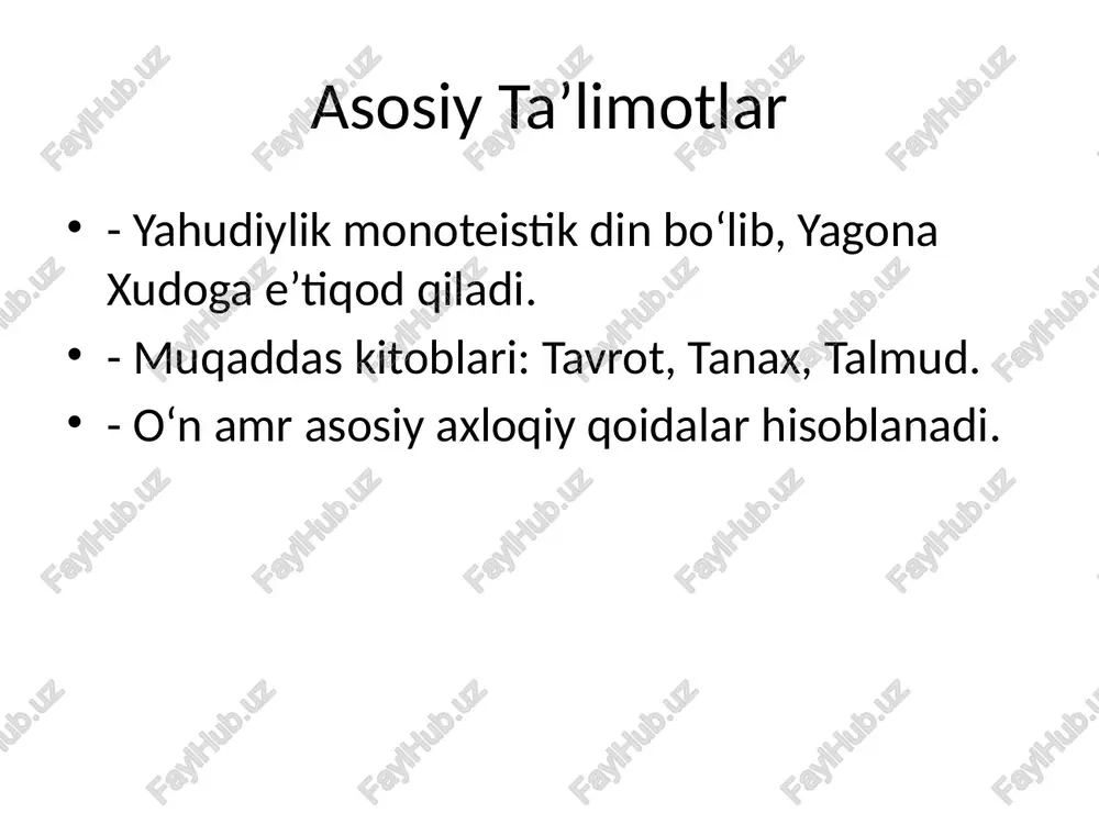 yahudiylik: ta’limot, an’analar va marosimlar - Page 3