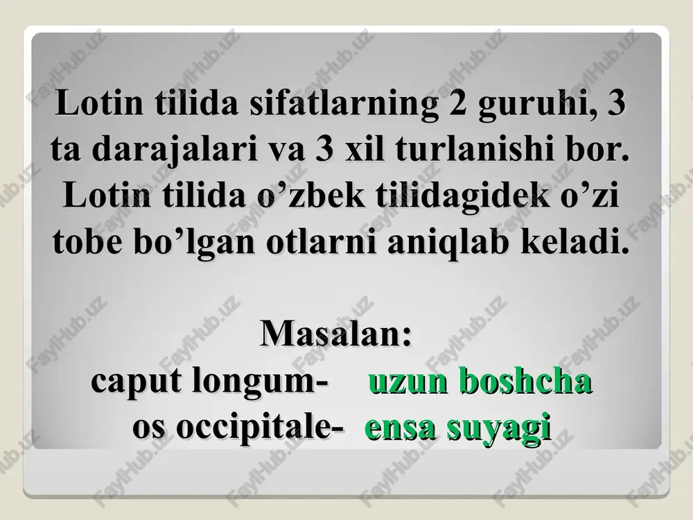 tiboringiz uchun rahmat