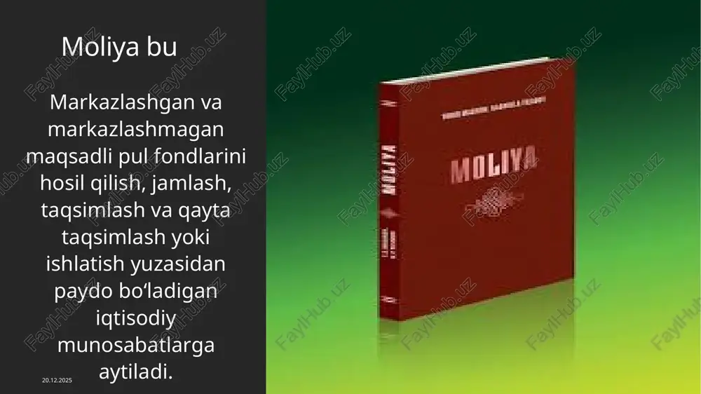 moliyaning mohiyati va funksiyalari - Page 3
