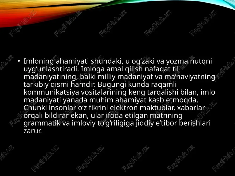 opshiriqlar, diktantlar, matn tuzish, referatlar, insho yozish orqali o‘quvchilarning fikrlashi, savodxonligi va ifoda madaniyati rivojlanadi. yozma ishlar yordamida o‘quvchilar nafaqat imloviy qoidalarni eslab qoladi, balki ularni amaliyotda to‘g‘ri qo‘llashni o‘rganadilar. diktantlar orqali eshitib yozish ko‘nikmasi shakllanadi. insho yozish esa ijodiy fikrlashni, matn tuzish qobiliyatini rivojlantiradi. o‘qituvchi yozma ishlar orqali o‘quvchilarning individual xatolarini aniqlaydi va ularni tuzatish yo‘llarini belgilaydi. har bir yozma ish — bu o‘quvchining bilim darajasi va imlo bo‘yicha qanchalik yuksalganini ko‘rsatib beruvchi manba hisoblanadi. zamonaviy texnologiyalar yordamida yozma ishlarni ko‘rgazmali tarzda tashkil etish, o‘quvchilarning qiziqishini oshiradi. masalan, elektron diktantlar, matn tahrirlash dasturlari, onlayn imlo testlari orqali o‘quvchilar o‘z xatolarini tezda aniqlab, ularni tuzatishni o‘rganadilar. yozma ishlar orqali imloviy savodxonlikni shakllantirish boshlang‘ich sinf o‘quvchilari uchun asosiy vosita hisoblanadi. bu esa o‘z navbatida ularning kelajakdagi ta’lim sifatiga bevosita ta’sir qiladi. xulosa boshlang‘ich sinf o‘qituvchilarining savodxonligi nafaqat ularning kasbiy mahoratini, balki ta’lim sifatini belgilovchi muhim mezonlardan biridir. savodxonlik – bu faqatgina …