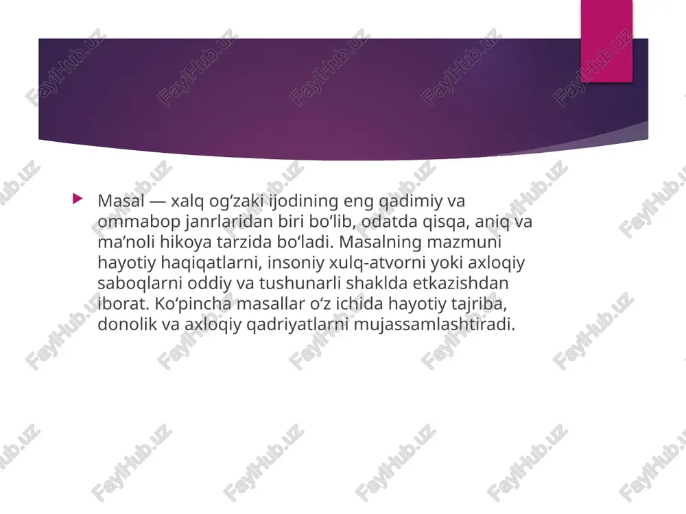 i tahlil qilish metodikasi. toshkent: o‘qituvchi. mamatqulov, j. (2020). o‘zbek xalq adabiyoti tarixi. toshkent: sharq. rasulov, b. (2019). pedagogik metodlar va adabiyot. toshkent: ta’lim. sobirov, t. (2017). o‘zbek adabiyotining xalq og‘zaki ijodi. toshkent: o‘quvchi. image1.jpeg /docprops/thumbnail.jpeg