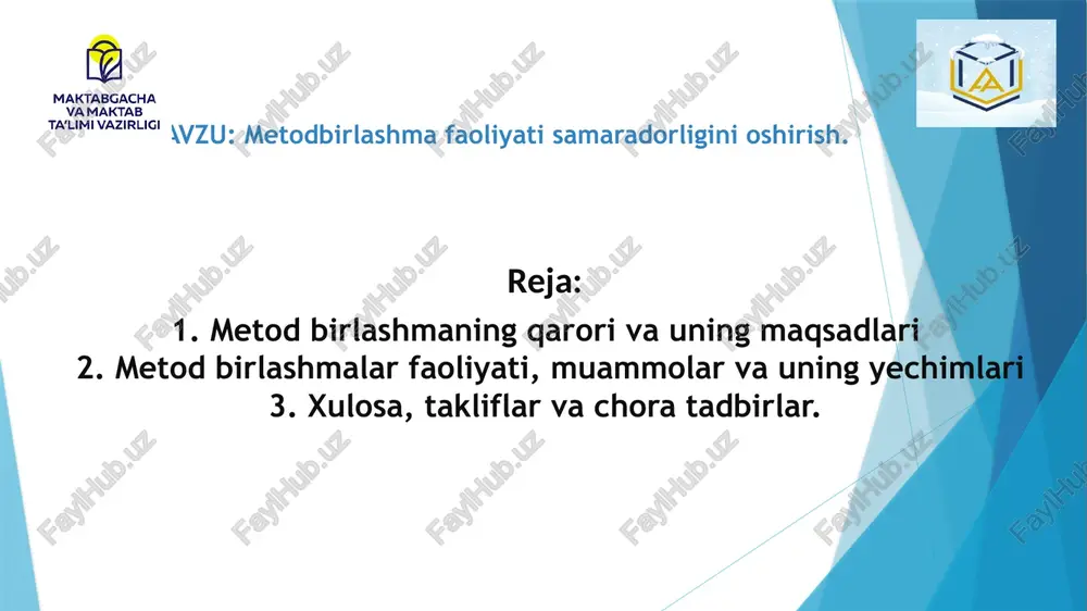 yuqori sifatli ta'lim tizimi standartlarini birlashtiradi. ayni paytda singapur ta’lim tizimi uch bosqich — maktabgacha, umumiy o‘rta va oliy ta’limdan iborat. bog‘chaga bolalar 3 yoshdan qabul qilinadi. ikki-uch yil davomida ularga ona tili va ingliz tili, o‘qish, sanash, kuylash, rasm chizish, raqs tushish kabilar o‘rgatiladi. singapur ta'lim tizimining o'ziga xosligi noodatiy baholash tizimidir. № amaldagi holat (o‘zbekistonda) amaldagi holat (xorijda) taklif 1 fan yoʻnalishlari boʻyicha tuman (shahar), viloyat va respublika miqyosidagi darslik va metodik qo‘llanmalar ishlab chiqiladi singapurda ta’lim tarbiya maktablarni o‘zida shakllantiriladi.metodik qo’llanmalar va tavsiyanomalar maktablar uchun maxsus yaratiladi. televideniya va radioda pedagoglar uchun pedagogik maslahatlar berib boriladi. pedagoglar uchun televideniyada maxsus kanallar ochish, ota-onalar va pedagoglar suxbatlarina yoritib borish. 2 ta’lim tarbiya jarayoni-yurtimizda o‘quvchilar ta‘lim – tarbiya jarayoniga davlat tamonidan alohida e‘tibor qaratilgan. boshlang‘ich maktabda o‘qituvchilar bolalarni tanqidiy fikrlashga, o‘z xulq-atvorida salbiy tomonlarini, maktabdagi ma‘lum bo‘shliqlarni tanqid qilishga o‘rgatishadi.ota-onalar farzandlari ta‘lim-tarbiyasiga ma’sul, aks holda ma’muriy jazoga tortiladi. o‘qituvchi …