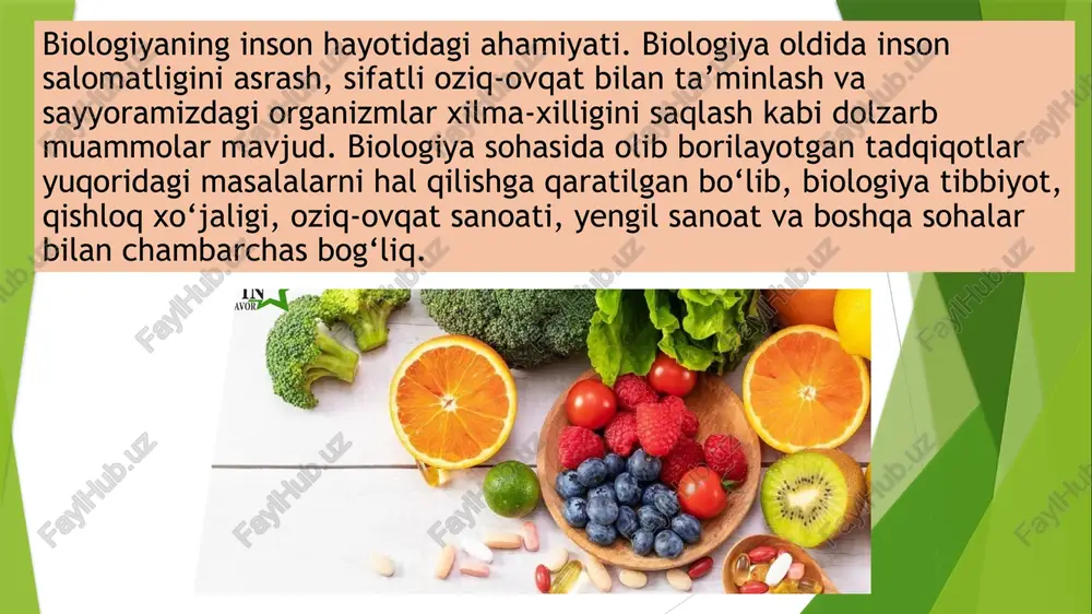 biologiya – hayot haqidagi fan - Page 3