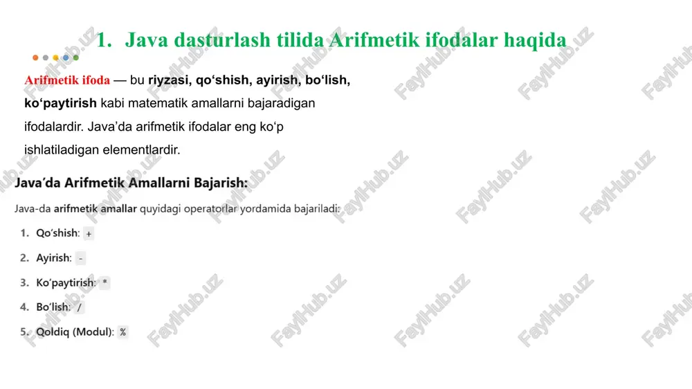 javada arifmetiki fodalar - Page 3