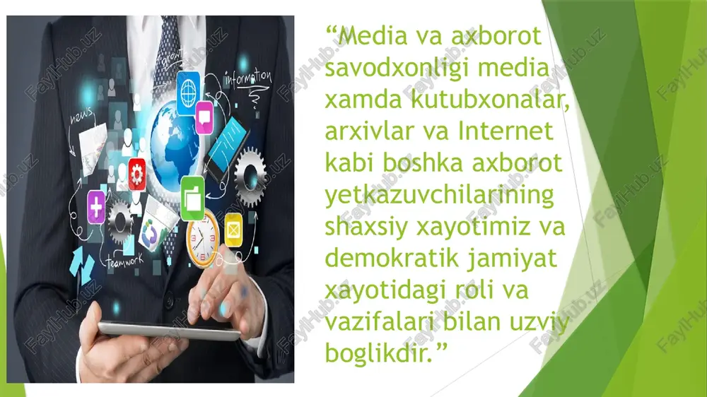 mediava axborot savodxonligining asosiy unsurlari - Page 3