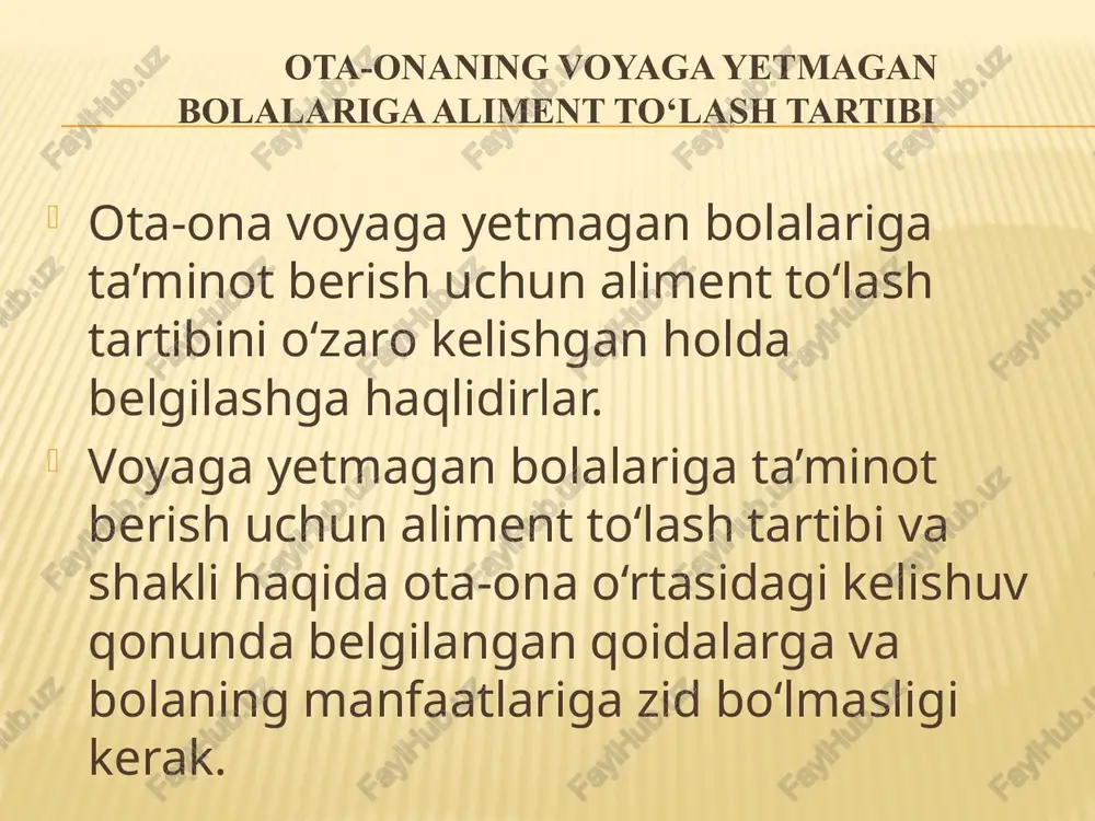 aliment hisoblash va to'lashtirish tartibi - Page 3
