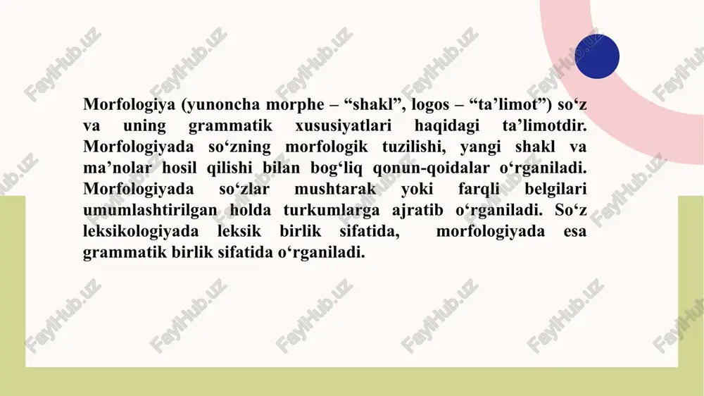 morfologiya.so‘zninggrammatikma’nosi - Page 3