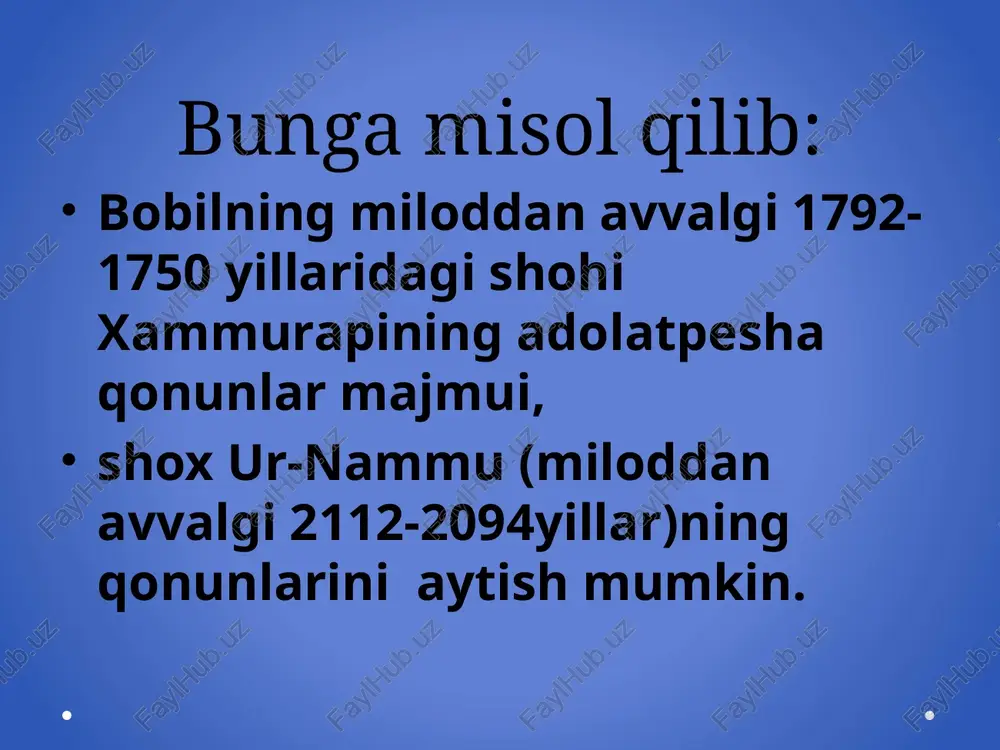 hi bir xillashtirish (unifikatsiya qilish) va standartlashtirishdir. unifikatsiya (lotincha unis — bir va ...fikatsiya) qilish - muayyan narsani bir tizimga, shaklga solish, bir xillashtirish. unifikatsiya qilish standartlashtirish metodlaridan biri hisoblanadi aksariyat hollarda hujjatlashtirish majburiy hisoblanadi, qonunlar va me’yoriy huquqiy hujjatlar bilan belgilab qo'yiladi. 2003-yil 11- dekabrda qabul qilingan o'zbekiston respublikasining „axborotlashtirish to‘g‘risida“gi qonuniga muvofiq, axborot resurslari (ma'lumotlar bazasi, axborot tizimi tarkibidagi elektron shakldagi ma'lumotlar bazasi) jismoniy, yuridik shaxslar hamda davlat munosabatlarining obyektlari hisoblanadi va boshqa resurslar bilan bir qatorda muhofaza qilinadi. ish yuritish - kishilarning uzoq ish va mehnat munosabatlari jarayonida tarkib topgan muayyan shakl va izchilikda tuzilgan yoki yozilgan hujjatlardir. hujjatlarni takomillashtirish xodimlarning nutq malakasini egallashga, turli ish qog‘ozlarini mustaqil, to‘g‘ri va savodli yozishga o‘rgatishga ko‘mak beradi. ish yuritish hujjatlarini yozishni o‘rganish uchun quyidagilarni bilish zarur: avvalambor hujjatning yo‘nalishi va uning tuzilishi bilan e’tibor berib tanishish lozim; hujjat namunasi matnini o‘qiganda uning mohiyatini bilishga harakat qilish, axborot dalillari bayoni …