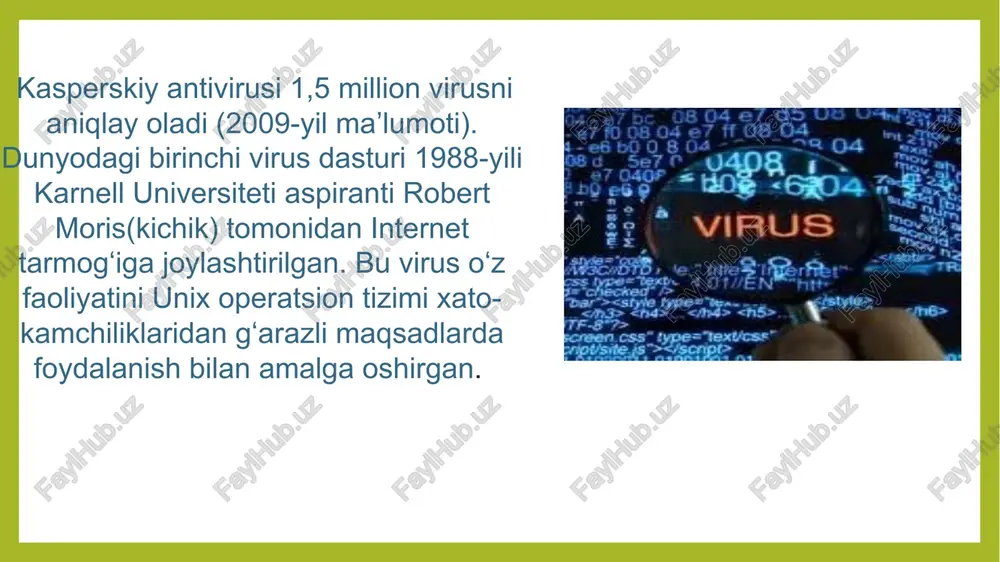 kompyuter viruslari va antiviru - Page 3