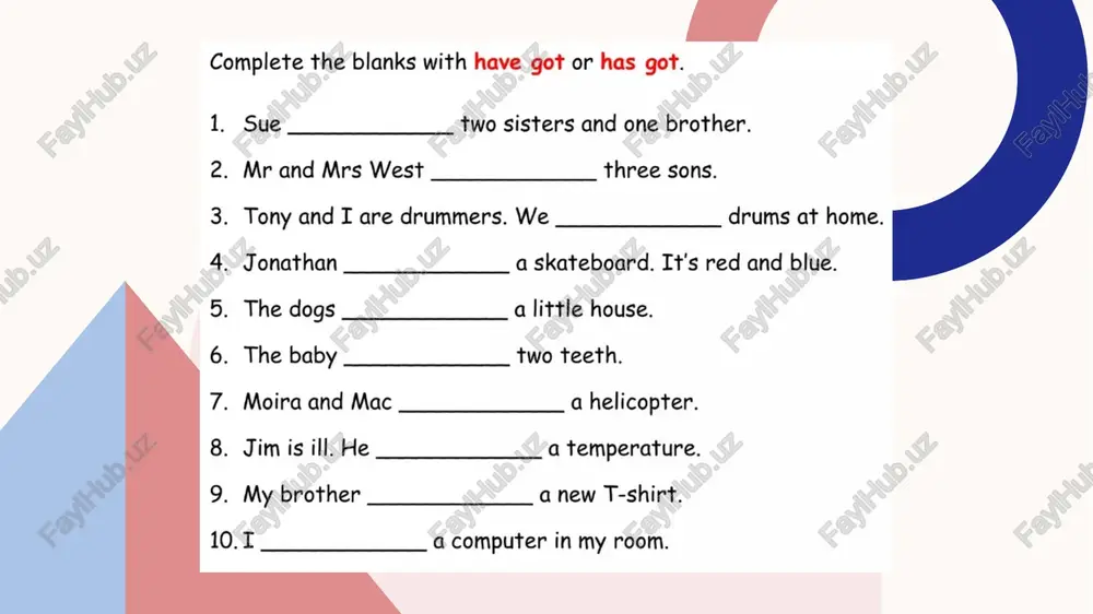 - tags: have, have got, negative, question - Page 3