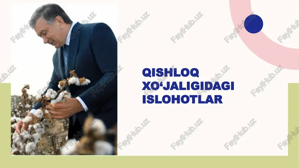 qishloq xo‘jaligida o‘zgarishlar - Page 3