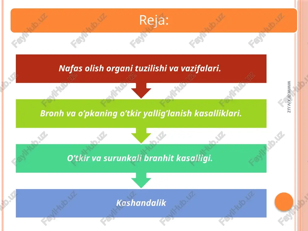 z silikoz kasalligi pnevmokoniozlar orasida eng ko’p tarqalgan va bu kasallikning kelib chiqish tezligi changning havodagi konsentratsiyasigagina bog’liq bo’lmay, balki uning organizmga ta‘sir etish muddatiga, chang tarkibidagi azod kremniy oksidining foizdagi miqdoriga bog’liqdir. shuning uchun "zaxarsiz" bo’lgan changlarga gigiyenik me‘yor ishlab chiqishda uning tarkibidagi azod kremniy oksidining foizdagi miqdori inobatga olinadi. pnevmokaniozlar ko’pincha sil kasalligi kabi og’ir asoratlar sababli bo’ladi. pnevmokaniozlarning tuberkulyoz bilan birikishi kaniotuberkulyoz deb ataladi. www.arxiv.uz silikoz azod kremniy (ii)- oksid (qum tuproq changi) uzoq vaqt davomida (yillar davomida) nafas bilan tushib turganda paydo bo’ladigan kasallik, bu kasallikda o’pka chandiq bo’lib qoladi. silikoz chang chiqadigan korxonalarda, ko’mir va ruda konlarida, metall quyish jarayonida toshtaroshchilar, shishataroshlovchilar, quymalarni qum bilan tozalovchilar shuningdek, o’tga chidamli moddalar ishlab chiqaruvchi ishchilarda uchraydi. tarkibida 10% dan ortiq kremniy 2-oksid bo’lgan changlar silikoz kasalligini sababchisidir. korxona sharoitida u faqat 0,01 dan 5 nm diametrgacha chang zarrachalari bor joylarda uzoq muddat ishlaganda paydo bo’ladi. pnevmokoinoz turlari …