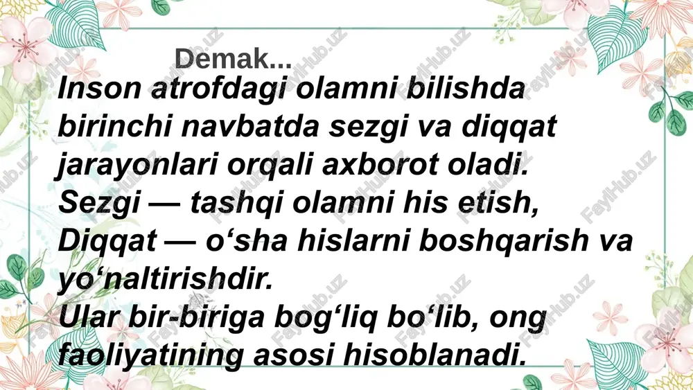 sezgi va diqqat - Page 3