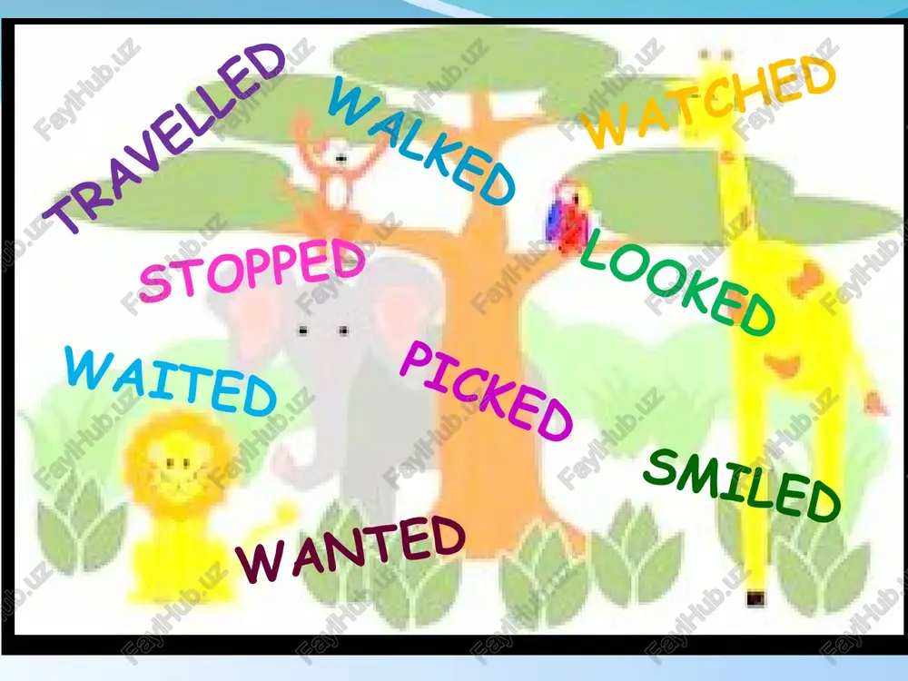 past simple tense - Page 3