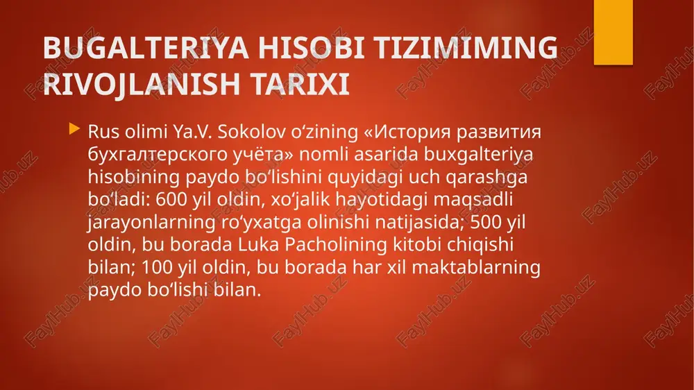 bugalteriya kasbining tarixiyrivojlanishi - Page 3