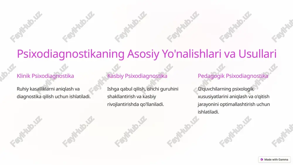 psixodiagnostika: ilm va amaliyot - Page 3