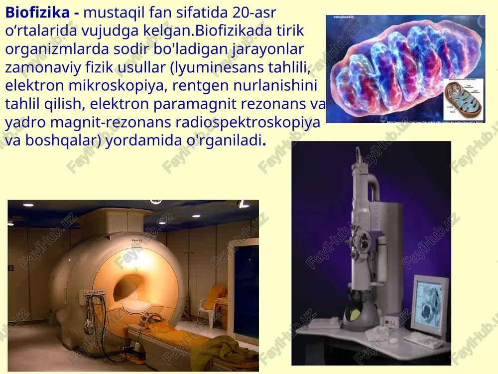 ining xossasi – radianlarda o’lchanadi 5. burchak iy tezligiyoki tebranishlarning (siklik) aylanma chastotasi ( ω) – rad/c. chastota va davr bir-biriga o'zaro bog'liq bo'lgan fizik miqdorlardir. t s so’nmaydigam erkin garmonik tebranishlar haqiqiy tizimlarda ishqalanish kuchi mavjudligi sababli erkin tebranishlar doimo susaytiriladi, bu esa yengish uchun energiya talab qiladi. erkin so'nmaydigan garmonik tebranishlar tenglamasi tebranayotgan jismning vaqt o'tishi bilan siljishining o'zgarishini tavsiflaydi bunday tebranishlar mayatnik tomonidan amalga oshirilishi mumkin edi, agar unga ishqalanish kuchi ta'sir qilmasa. mexanik to’lqinlar to’lqin – muhitning buzilishi (holatining o'zgarishi), unda tarqaladigan va o'zi bilan energiya olib yuradigan, moddani uzatmasidan iborat. sodda tushintirishi: to'lqin - tebranish energiyasining fazoda tarqalishi. agar muhit zarrachalarining tebranishlari to'lqinning tarqalish yo'nalishiga perpendikulyar yo'nalishda sodir bo'lsa, bunday to'lqin ko’ndalang hisoblanadi. agar muhit zarrachalarining tebranishlari to'lqin tarqalish yo'nalishi bo'yicha sodir bo'lsa, unda bunday to'lqin bo'ylama to’qin. mexanik to'lqin tarqalganda muhitning har bir zarrasi o'zining muvozanat holati atrofida tebranadi (hech bir joyda tarqalmaydi). * …