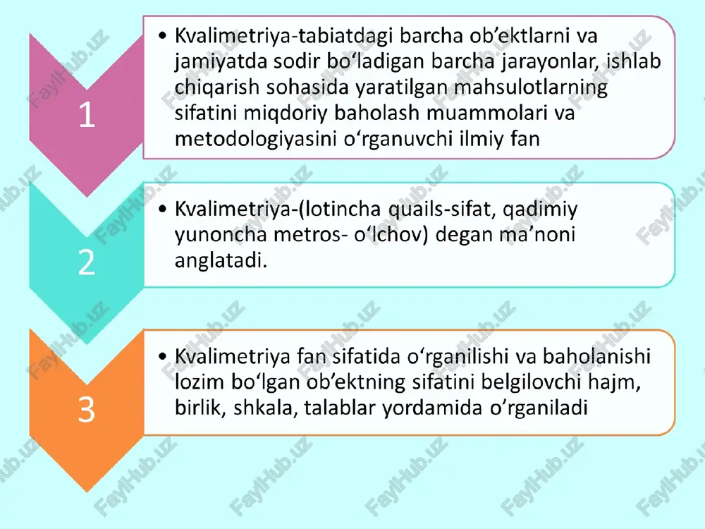 amaliy psixologiya. tajriba metodlariga asoslangan amaliy psixologiyaning tajriba metodlari kvalimetriyada muhim o‘rin tutadi. inson psixologiyasini o‘rganish ularning ehtiyojlarini qondiradigan yangi manbalar, mahsulotlar yaratish, inson ehtiyojlarining kelib chiqish sabablari va ularni tavsiflash, indekslarni iearxik darajalarini tuzish imkonini beradi. e’tiboringiz uchun rahmat!