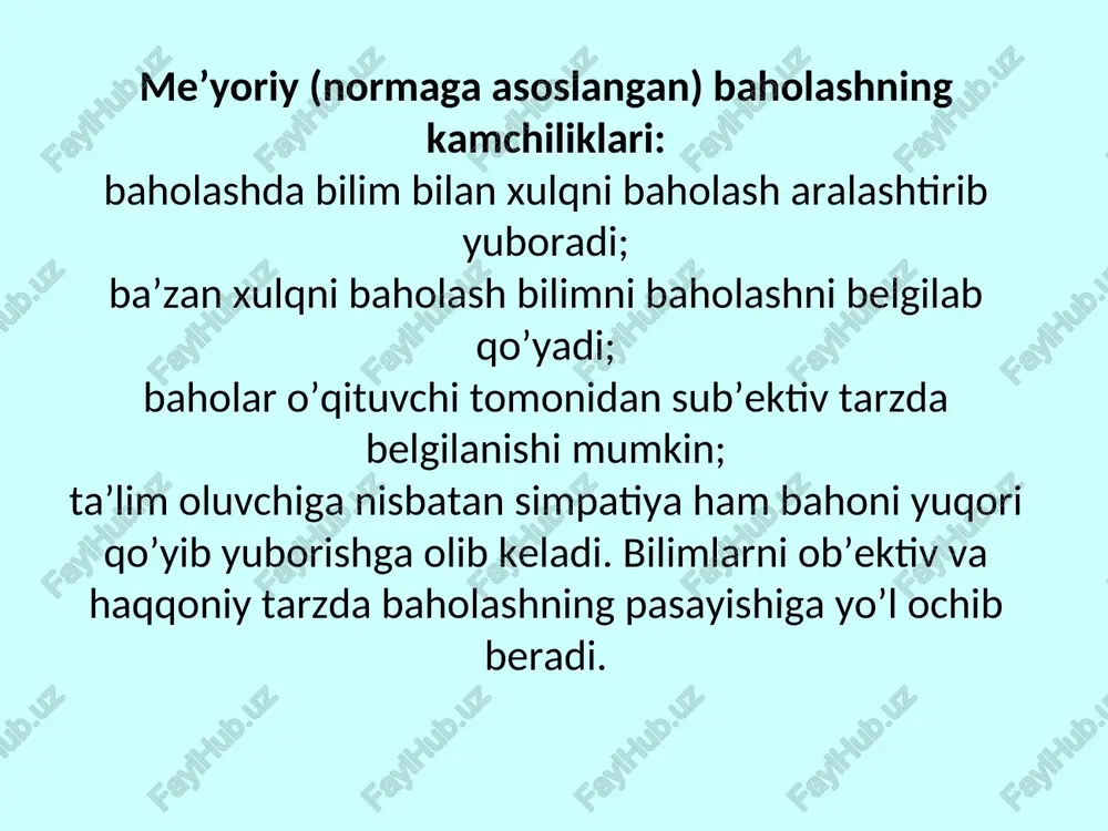 me’yorga asoslangan baholash - Page 3