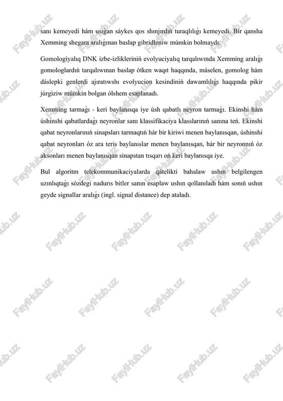 xemming neyron torı hám arxitekturasi - Page 3