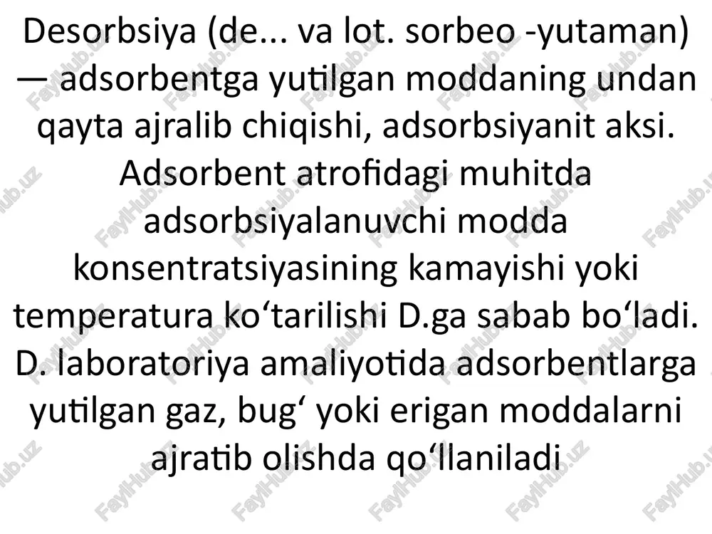 ion almashtialmashtirish jarayoni disodisorbsiya - Page 3