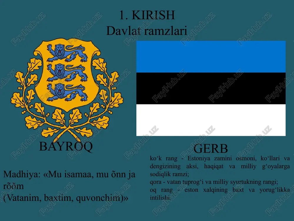 kat shengen zonasi: (22+4) + shartnoma bo‘yicha 3 = 29 mamlakat yevropa ittifoqiga a’zo bo‘lish shengenda ishtirok etishni talab qilmaydi. 1995-yil - 7 ta davlat - benilyuks, fransiya, germaniya, portugaliya, ispaniya 1997-yil - italiya, avstriya 2000-yil - gretsiya 2001-yil - daniya, shvetsiya, finlyandiya + islandiya (east), norvegiya (east) 2007-yil - 9 ta davlat - chexiya, estoniya, vengriya, latviya, litva, malta, polsha, slovakiya, sloveniya 2008-yil - shveytsariya (east) 2011-yil - lixtenshteyn (east) shartnoma bo‘yicha: san-marino, monako, vatikan, andorra kirilmadi: buyuk britaniya, irlandiya, bolgariya, ruminiya, kipr, xorvatiya estoniya davlatining ish kuchi migratsiyasi estoniya hukumatining migratsiya siyosati: siyosatning asosiy maqsadi — malakali va yuqori daromadli ishchilarni jalb qilish. viza qoidalari maosh cheklovlari malaka ustuvorligi biz estoniya iqtisodiyotiga qo'shimcha qiymat keltiradigan odamlarni qabul qilishga intilamiz." migratsiyani rag'batlantirish dasturlari va tashabbuslari hukumat migratsiya oqimini tartibga solish va yengillashtirish uchun bir qator maxsus dasturlarni ishga tushirgan. estoniya moviy kartasi startap vizasi raqamli ko'chmanchi vizasi finlandiyadan estoniya …