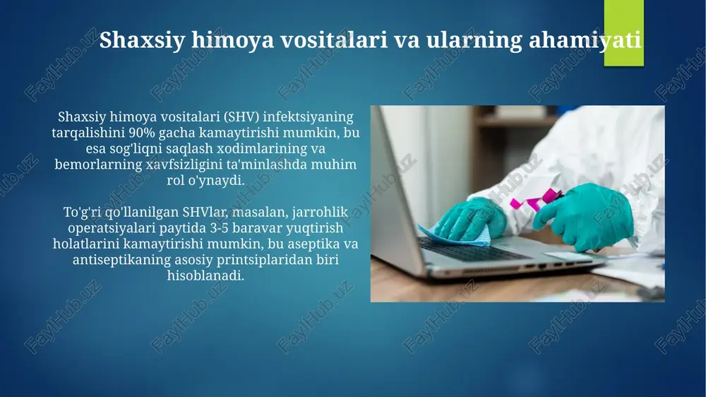 ning tasnifi bakteriyalar gram-musbat va gram-manfiy kabi farqlanadigan xususiyatlarga ega bo‘lib, ularning hujayra devori tuzilishiga bog‘liq holda tasniflanadi. mikroorganizmlar 5 asosiy gruppaga: bakteriyalar, viruslar, zamburug‘lar, protozoa va helmintlarga bo‘linadi, har biri o‘ziga xos morfologiya va fiziologiyaga ega. e'tiboringiz uchun rahmat @taqdimot_robot image6.jpg image7.jpg image8.jpg image9.jpg image10.jpg image11.jpg image12.jpg image13.jpg image14.jpg image2.png image3.png image4.png image5.png