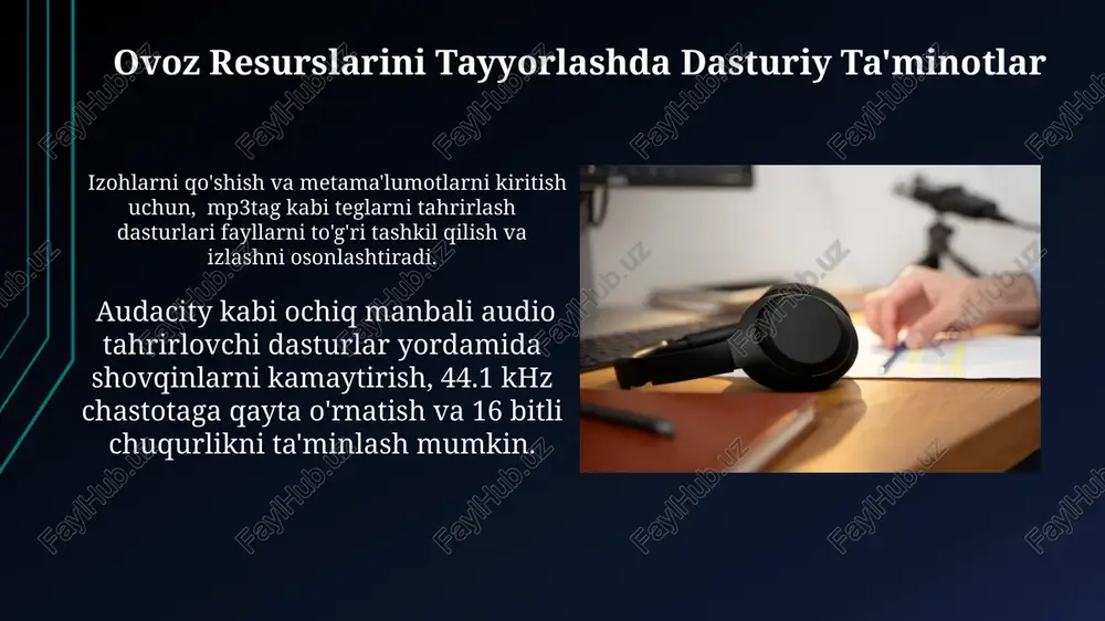 ovoz resurslarini tayyorlashda dasturlar - Page 3
