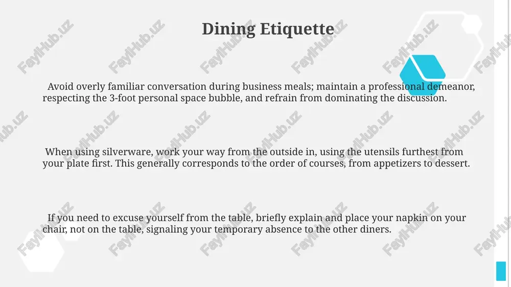 business etiquette - Page 3