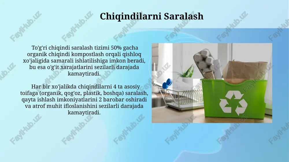 chiqindilarni saralash - Page 3