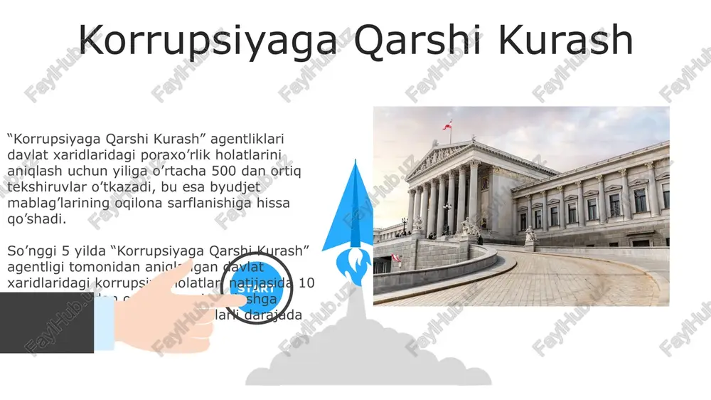 a shartnomalar" soni 10% dan oshmasligi qonunchilikda belgilangan. davlat xaridlari jarayonlarida 3 bosqichli baholash tizimi (texnik, iqtisodiy va moliyaviy) qo'llanilib, tender takliflarining 70% dan ortig'i texnik talablarga javob berishi kerak. 06 05 04 e'tiboringiz uchun rahmat @taqdimot_robot image5.jpg image6.jpg image7.jpg image8.jpg image9.jpg image10.jpg image11.jpg image12.jpg image13.jpg image14.jpg image1.jpeg image2.jpeg image3.jpeg image4.jpeg