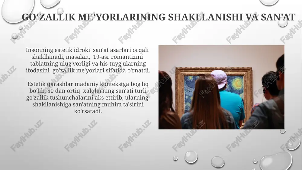 estetik idrok etishning badiiy asariant ahamiyati - Page 3