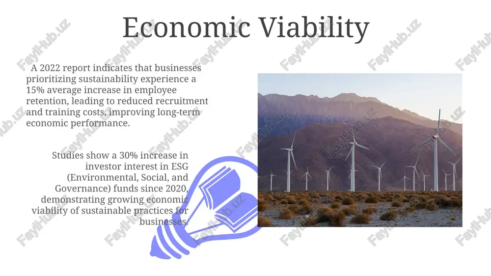 , promoting energy independence and mitigating climate change effects. measuring sustainability the sustainability accounting standards board (sasb) provides industry-specific standards, focusing on financially material esg (environmental, social, and governance) factors. over 70 industry standards help companies measure and report on key sustainability metrics affecting their bottom line. the global reporting initiative (gri) standards offer a widely used framework for sustainability reporting, encompassing over 300 indicators across economic, environmental, and social performance. companies use these to measure their progress towards sustainability goals. case studies unilever's sustainable living plan, a 10-year initiative, demonstrated a 46% reduction in their environmental footprint per consumer goods unit, showcasing significant progress in resource efficiency and waste reduction targets. the city of curitiba, brazil, implemented a highly successful bus rapid transit (brt) system, reducing traffic congestion by 30% and co2 emissions by 20%, proving the efficacy of sustainable urban transportation models. call to action advocate for policy …
