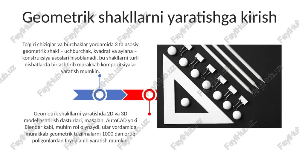ir. muntazam ko'pburchakning barcha tomonlari va burchaklari teng, masalan, kvadrat yoki muntazam oltiburchak. nomuntazam ko'pburchaklar esa turli uzunlikdagi tomonlarga va turli kattalikdagi burchaklarga ega bo'lishi mumkin. ko'pburchak va uning turlari e'tiboringiz uchun rahmat @taqdimot_robot image4.jpg image5.jpg image6.jpg image7.jpg image8.jpg image9.jpg image10.jpg image11.jpg image12.jpg image1.jpeg image2.jpeg