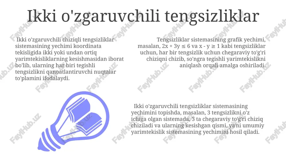 ikki o'zgaruvchili tengsizliklar - Page 3