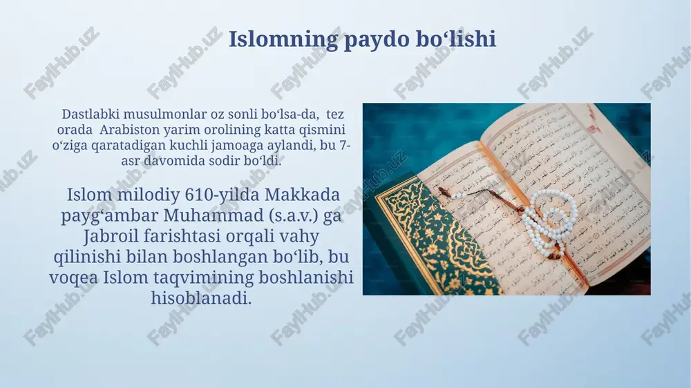 islom din tarixi va mohiyati - Page 3