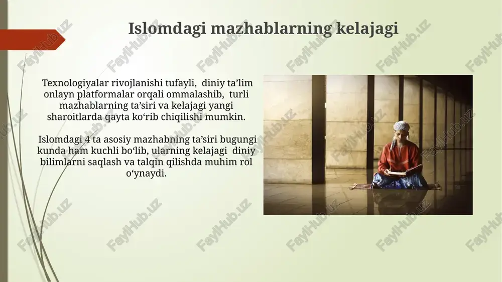islomda mazhablarning paydo boʼlishi haqida - Page 3