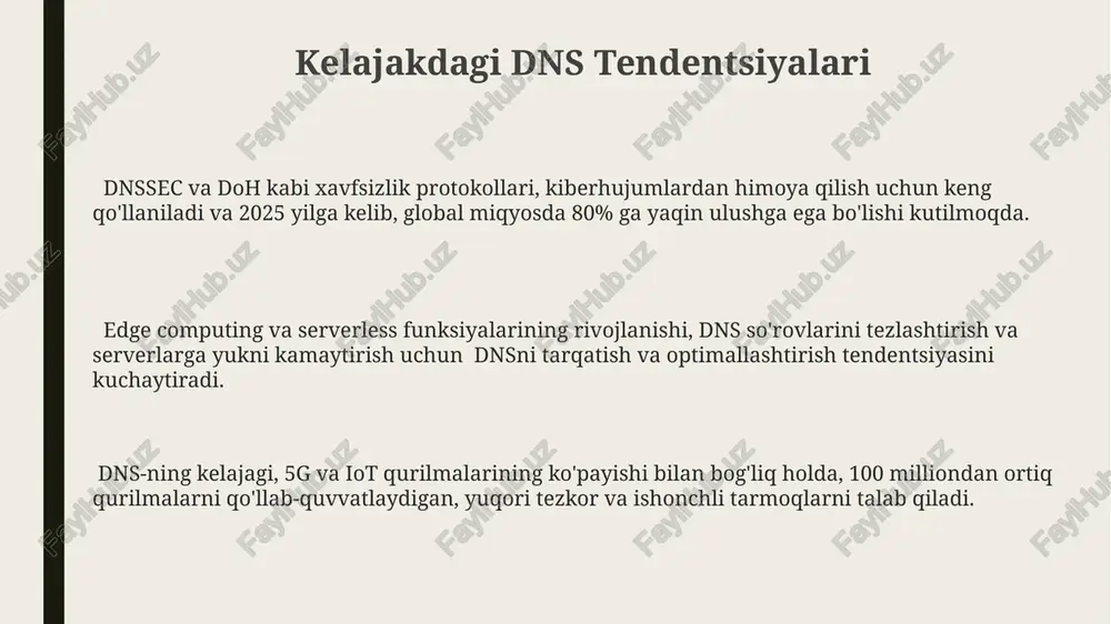 iternet tarmoği va dns xizmati - Page 3