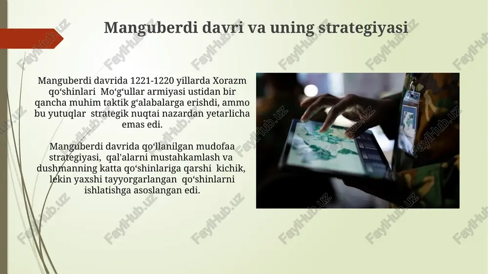 manguberdi davri va uning strategiyasi - Page 3