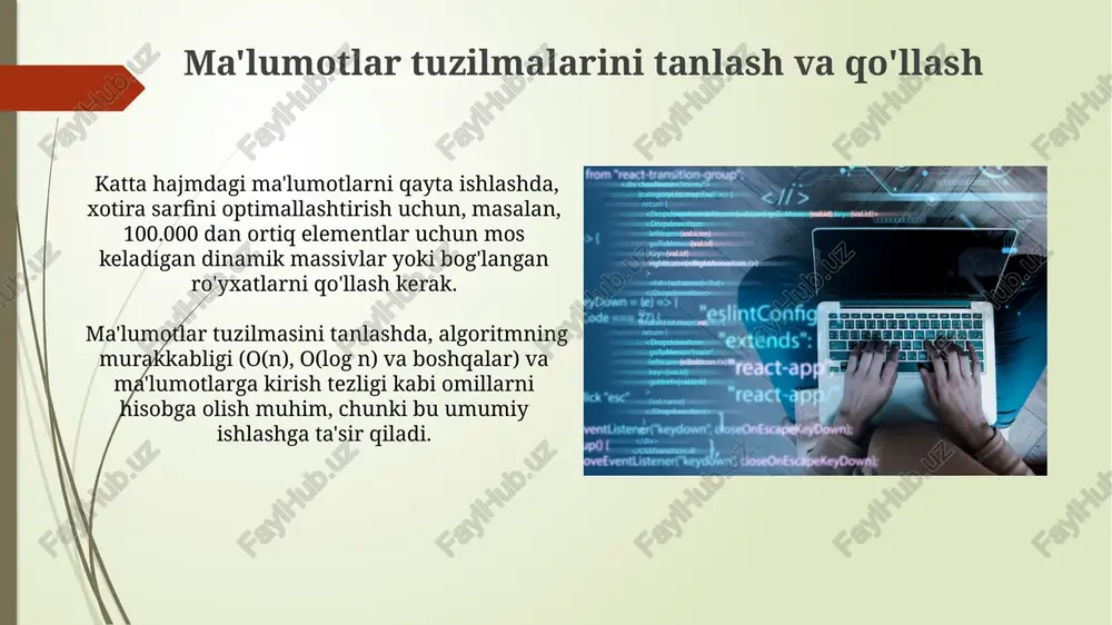 ma'lumotlar tuzilmasidan dasturlash tillarida foydalanish - Page 3