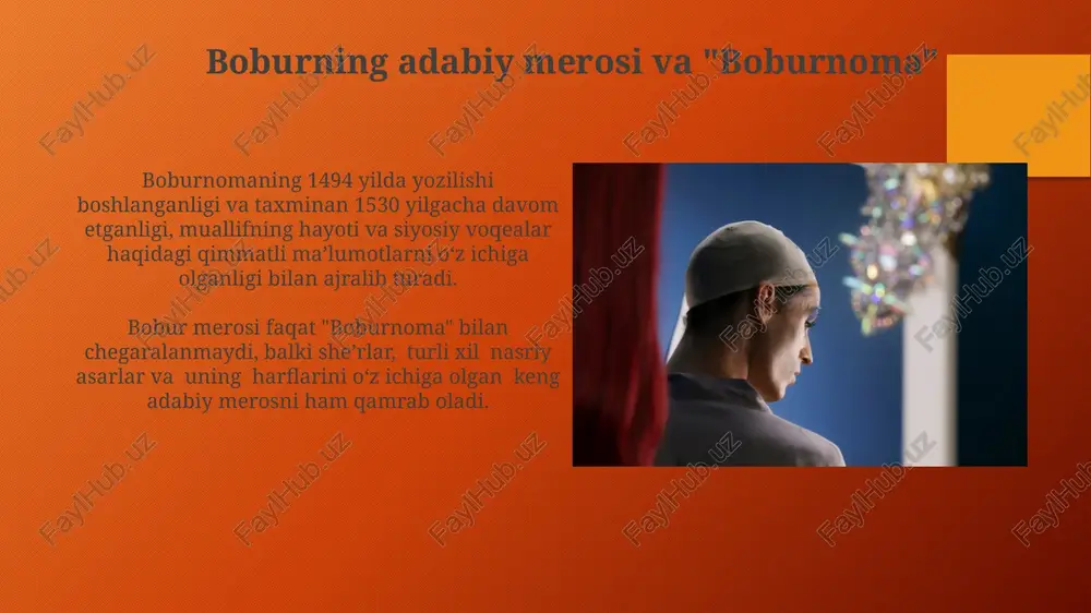 mirzo bobur hayoti va ijodi - Page 3